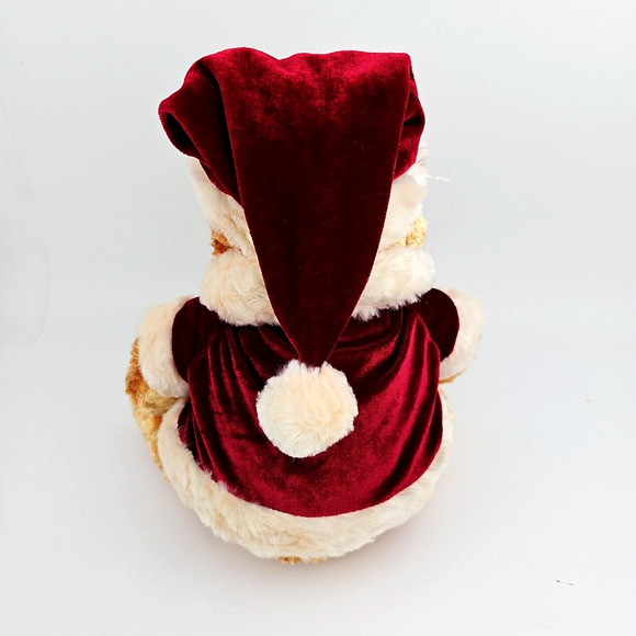Disney Store Winnie the Pooh Traditions Plush Exclusive CHRISTMAS SANTA 11 inch - Picture 5 of 12